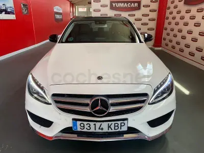 Usado Mercedes C220 170 CV (125 kW) 2017 Blanco Berlina