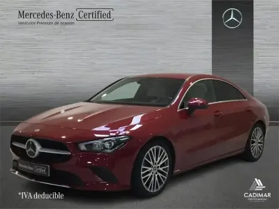 Usado Mercedes CLA200 150 CV (110 kW) 2021 Rojo Berlina