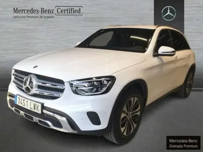 Usado Mercedes GLC220 194 CV (142 kW) 2022 Blanco SUV