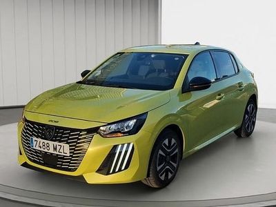 Usado Peugeot 208 Allure 100 CV (73 kW) 2025 Amarillo Utilitario