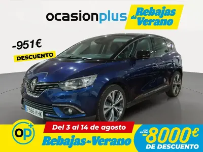 Usado Renault Scénic IV Zen 110 CV (80 kW) 2018 Azul Monovolumen