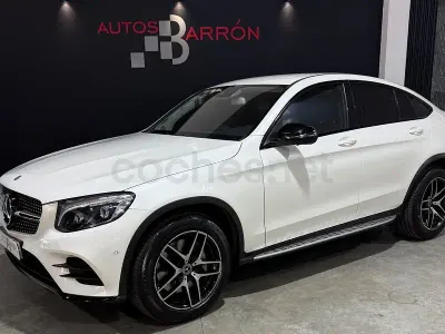 Usado Mercedes GLC250 204 CV (150 kW) 2017 Blanco Coupe