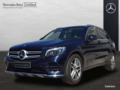 Azul Usado 2017 Mercedes GLC220 SUV | 28.950 € (Precio justo)