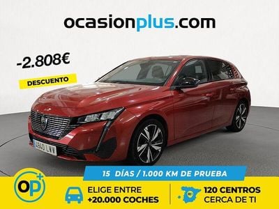 Usado Peugeot 308 Allure 130 CV (95 kW) 2022 Rojo Berlina