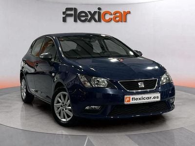 Usado Seat Ibiza Reference 75 CV (55 kW) 2017 Azul Utilitario