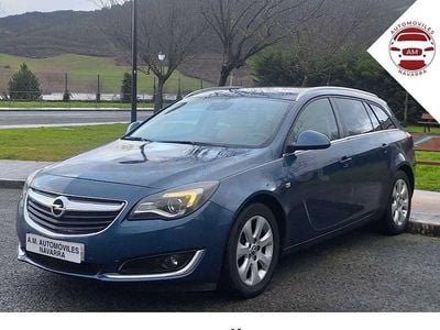 Usado Opel Insignia Selective 136 CV (100 kW) 2015 Azul Berlina