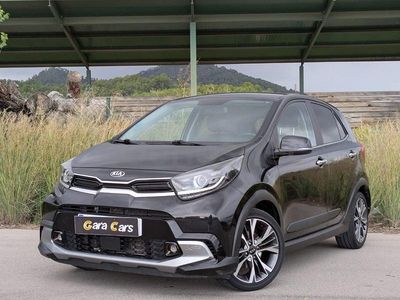 Brugt Kia Picanto X-Line 100 HK (73 kW) 2021 Sort Hatchback