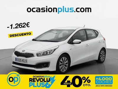 Usado Kia Ceed Plus 100 CV (73 kW) 2018 Blanco Utilitario