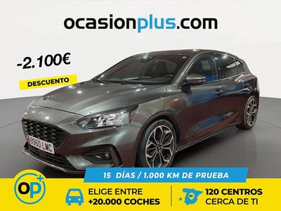 Usado Ford Focus ST-Line 125 CV (91 kW) 2021 Gris