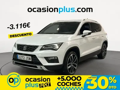 Usado Seat Ateca 4Drive 190 CV (139 kW) 2016 Blanco SUV