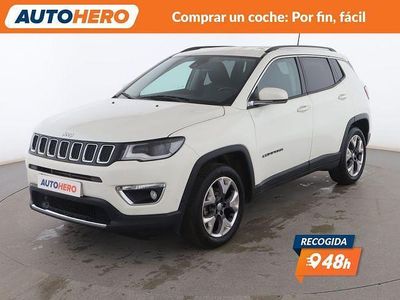 Blanco Usado 2020 Jeep Compass Limited SUV | 16.799 € (Precio justo)