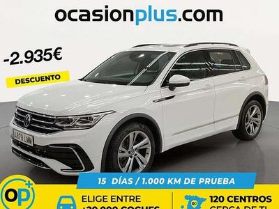 Usado VW Tiguan R-line 150 CV (110 kW) 2021 Blanco SUV