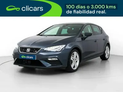 Usado Seat Leon FR 150 CV (110 kW) 2019 Gris / plata Berlina