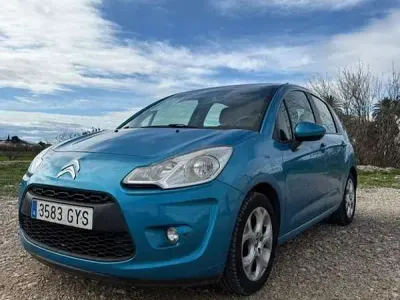 Usado Citroën C3 68 CV (50 kW) 2010 Azul Utilitario