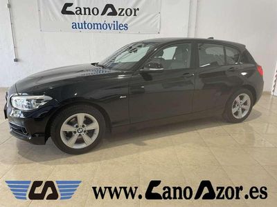 Usado BMW 116 Sport Line 150 CV (110 kW) 2016 Negro Utilitario