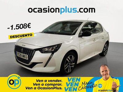 Usado Peugeot 208 Allure 100 CV (73 kW) 2023 Blanco Utilitario