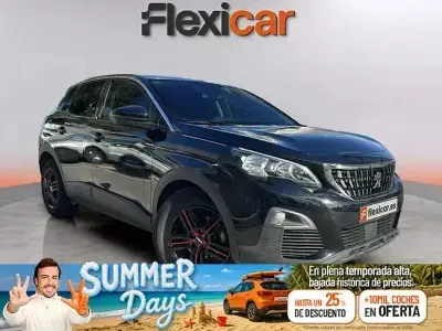 Usado Peugeot 3008 Active 130 CV (95 kW) 2017 Negro SUV