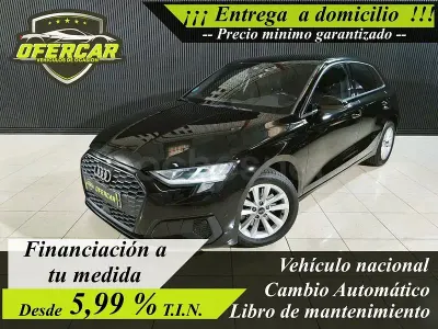 Usado Audi A3 Premium 116 CV (85 kW) 2022 Negro Berlina