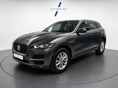 Usado Jaguar F-Pace Portfolio 180 CV (132 kW) 2017 Gris SUV