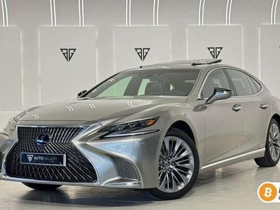 Usado Lexus LS500h Luxury Line 359 CV (264 kW) 2018 Gris / plata Berlina