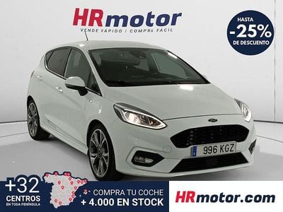 Usado Ford Fiesta ST-Line 140 CV (102 kW) 2018 Blanco Berlina