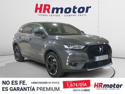 Usado DS Automobiles DS7 Crossback Performance 131 CV (96 kW) 2021 Gris SUV