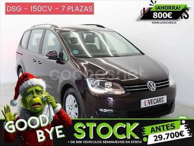 Marrón Usado 2018 VW Sharan Edition Monovolumen | 28.900 € (Precio justo)