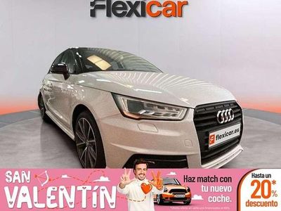 Usado Audi A1 Sportback 90 CV (66 kW) 2015 Blanco Utilitario