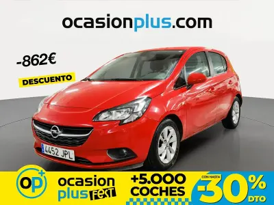 Usado Opel Corsa Selective 90 CV (66 kW) 2016 Rojo Utilitario
