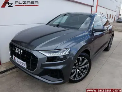 Usado Audi Q8 S-line plus 286 CV (210 kW) 2022 Burdeos SUV
