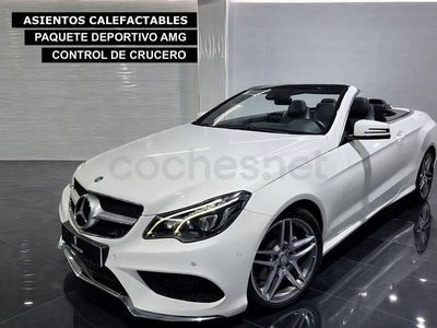 Usado Mercedes E200 184 CV (135 kW) 2014 Blanco Descapotable