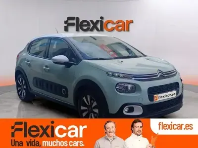 Usado Citroën C3 Feel 68 CV (50 kW) 2018 Verde Utilitario