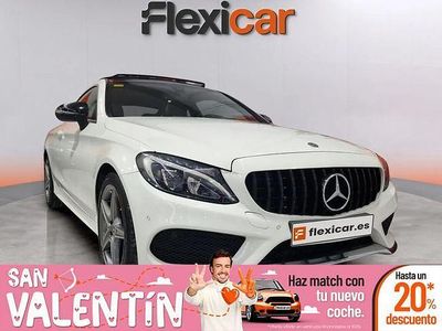 Usado Mercedes C220 170 CV (125 kW) 2017 Blanco Coupe