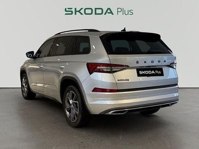 Usado Skoda Kodiaq SportLine 150 CV (110 kW) 2023 Gris plata SUV
