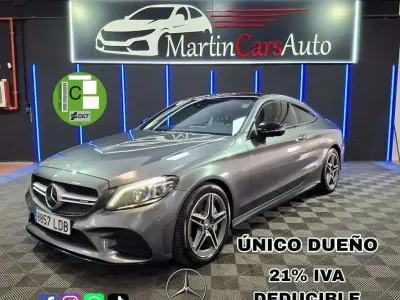 Usado Mercedes C43 AMG AMG 390 CV (286 kW) 2019 Gris Coupe