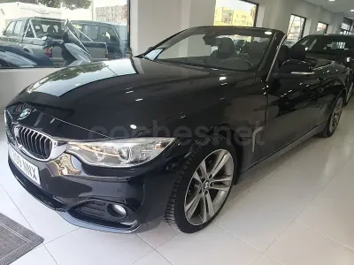 Usado BMW 420 Cabriolet Comfort Edition 190 CV (139 kW) 2016 Negro Descapotable