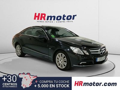 Negro Usado 2009 Mercedes E350 Avantgarde Coupe | 14.990 € (Precio justo)