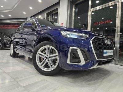 Usado Audi Q5 S-Line 163 CV (119 kW) 2022 Azul SUV