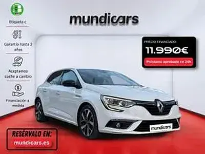 Usado Renault Mégane IV LIMITED 116 CV (85 kW) 2019 Blanco Berlina