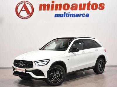 Usado Mercedes GLC300 AMG line 310 CV (228 kW) 2021 Blanco SUV