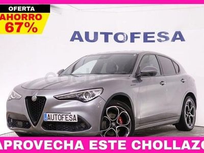 Usado Alfa Romeo Stelvio Veloce 210 CV (154 kW) 2021 Gris / plata SUV
