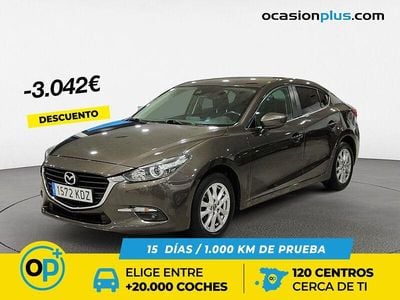 Negro Usado 2017 Mazda 3 Style Berlina | 11.658 € (Precio justo)
