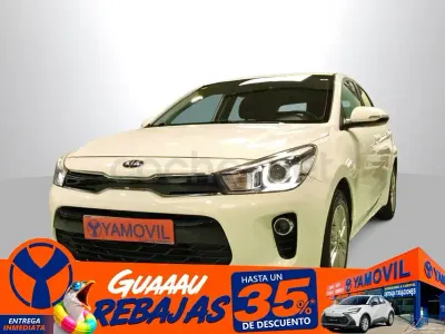 Usado Kia Rio 100 CV (73 kW) 2020 Blanco Berlina