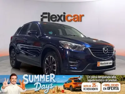 Usado Mazda CX-5 Luxury 150 CV (110 kW) 2017 Azul SUV