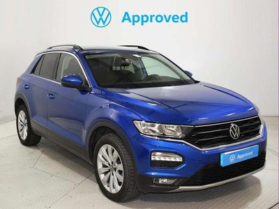 Usado VW T-Roc Advance 110 CV (80 kW) 2021 Azul SUV