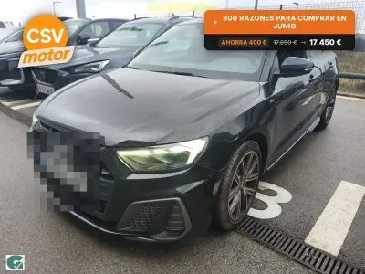 Usado Audi A1 Sportback S-Line 116 CV (85 kW) 2020 Negro Utilitario