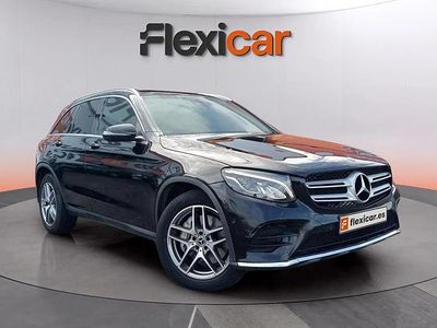 Usado Mercedes GLC220 170 CV (125 kW) 2018 Negro SUV