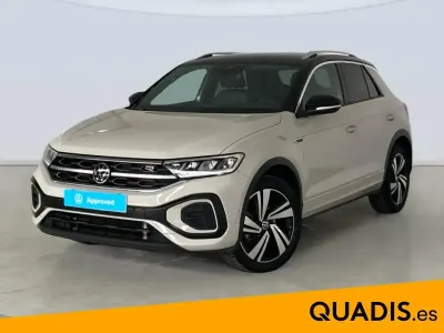 Usado VW T-Roc R-line 150 CV (110 kW) 2023 Gris SUV