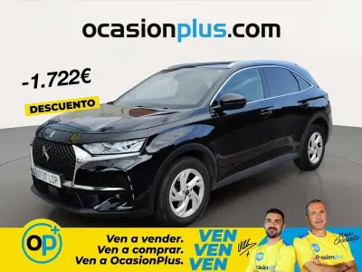 Usado DS Automobiles DS7 Crossback Be Chic 131 CV (96 kW) 2019 Negro SUV