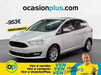 Usado Ford C-MAX Trend+ 125 CV (91 kW) 2018 Gris Monovolumen